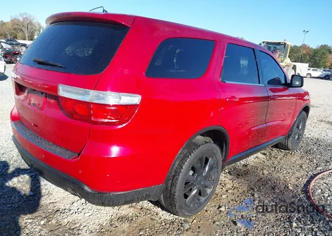 2013 Dodge Durango Sxt from USA, damaged, VIN 1C4RDHAG9DC686324